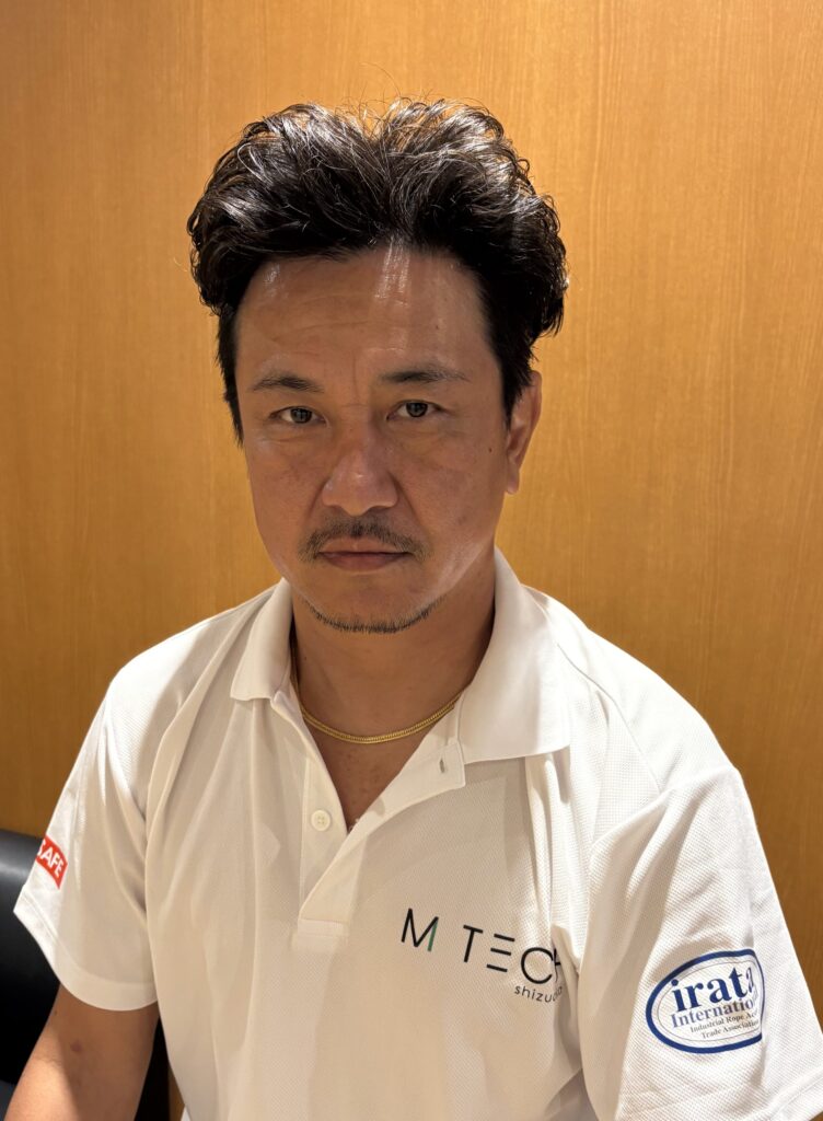 ロープアクセス部門に元自衛官のアドバイザーが就任しました